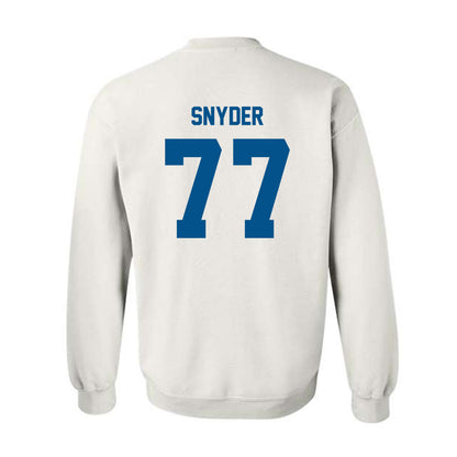 Delaware - NCAA Football : Cole Snyder - Classic Fashion Shersey Crewneck Sweatshirt-1