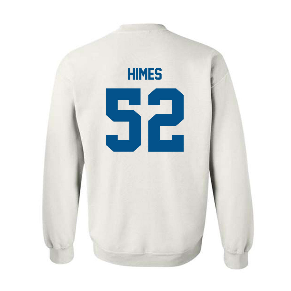 Delaware - NCAA Men's Lacrosse : Aidan Himes - Classic Fashion Shersey Crewneck Sweatshirt-1