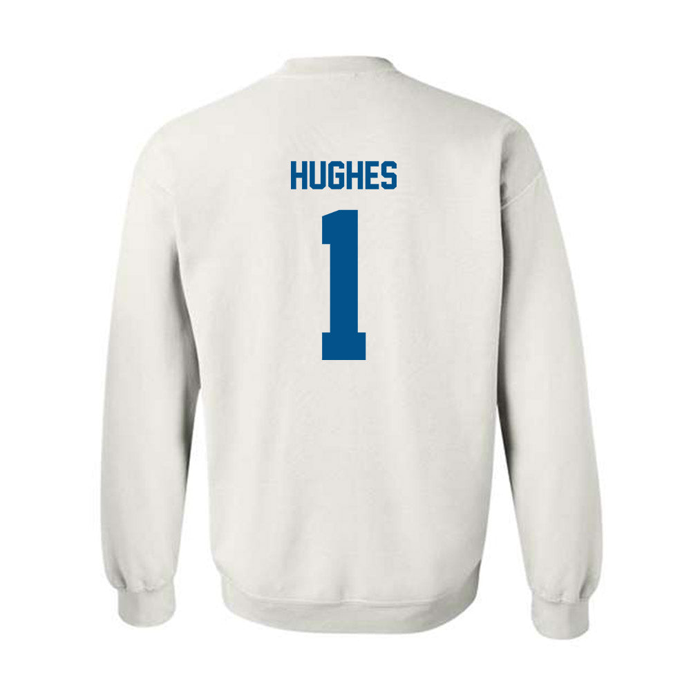 Delaware - NCAA Women's Volleyball : Raina Hughes - Classic Fashion Shersey Crewneck Sweatshirt-1