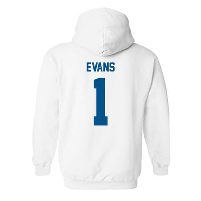 Delaware - NCAA Football : Nathan Evans - Classic Fashion Shersey Hooded Sweatshirt-1