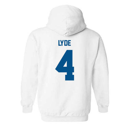 Delaware - NCAA Football : Akhoury Lyde - Classic Fashion Shersey Hooded Sweatshirt-1