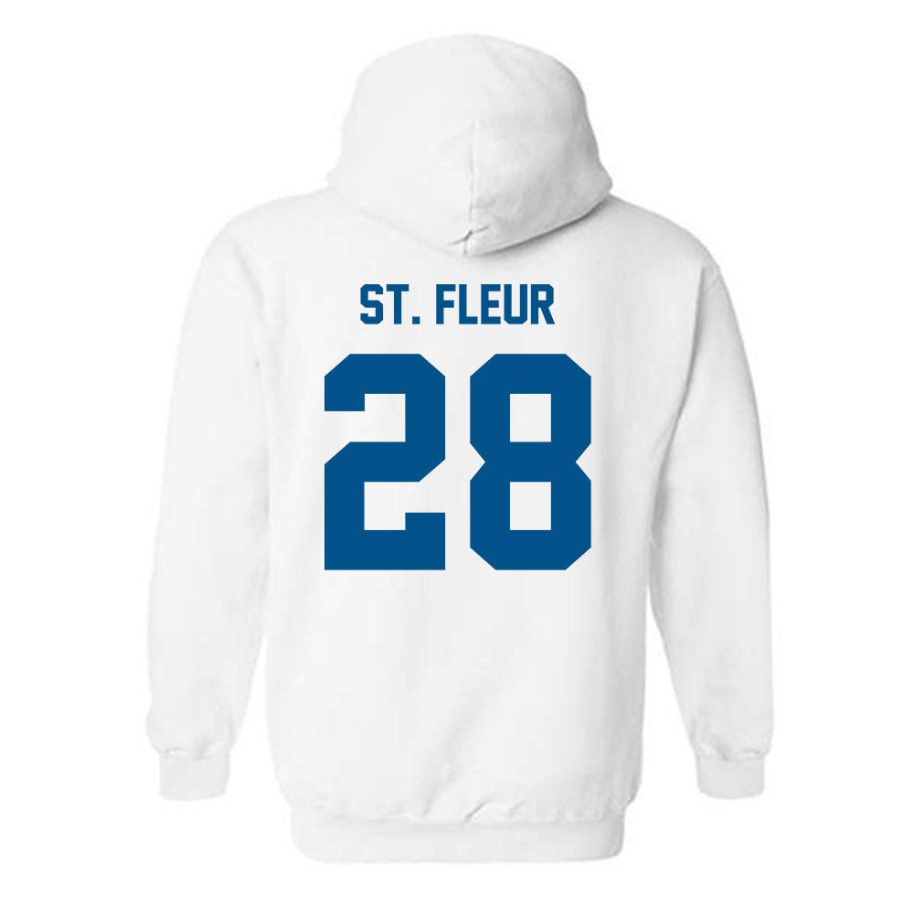 Delaware - NCAA Football : Saeed St. Fleur - Classic Fashion Shersey Hooded Sweatshirt