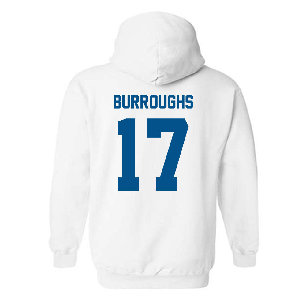 Delaware - NCAA Baseball : Noah Burroughs - Classic Fashion Shersey Hooded Sweatshirt-1