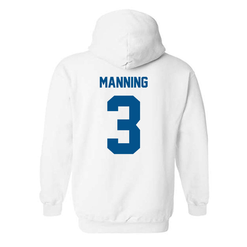 Delaware - NCAA Football : Hasson Manning - Classic Fashion Shersey Hooded Sweatshirt-1