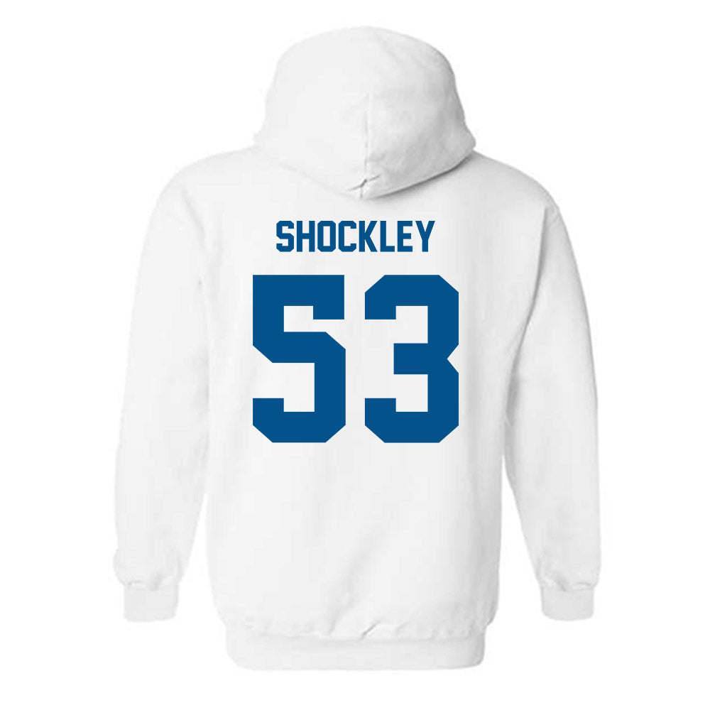 Delaware - NCAA Football : Carson Shockley - Classic Fashion Shersey Hooded Sweatshirt-1