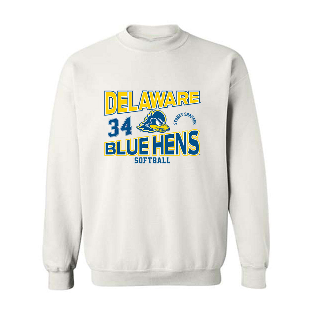 Delaware - NCAA Softball : Sydney Shaffer - Crewneck Sweatshirt