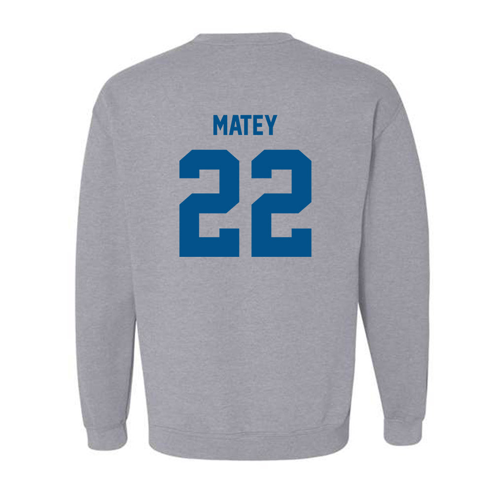 Delaware - NCAA Women's Lacrosse : Mary Matey - Classic Fashion Shersey Crewneck Sweatshirt-1