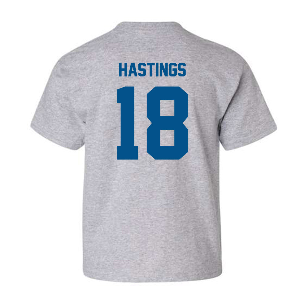 Delaware - NCAA Men's Soccer : TJ Hastings - Youth T-Shirt