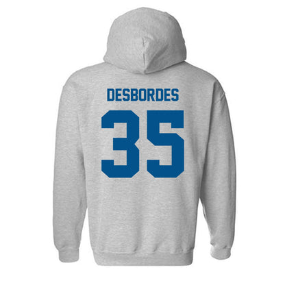 Delaware - NCAA Women's Lacrosse : Nichelle Desbordes - Classic Fashion Shersey Hooded Sweatshirt-1