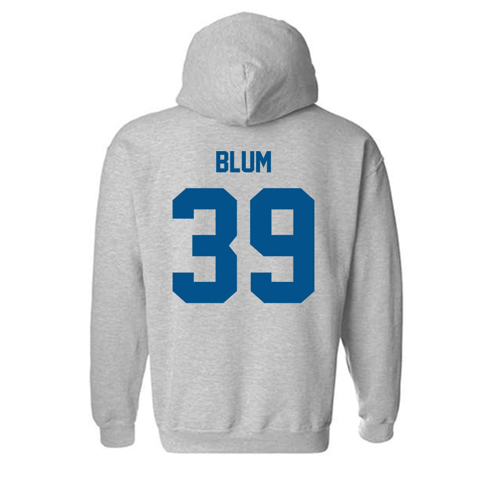 Delaware - NCAA Baseball : Brady Blum - Classic Fashion Shersey Hooded Sweatshirt-1