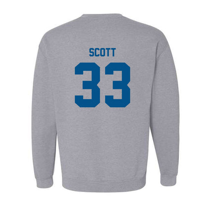 Delaware - NCAA Football : Trace Scott - Classic Fashion Shersey Crewneck Sweatshirt-1