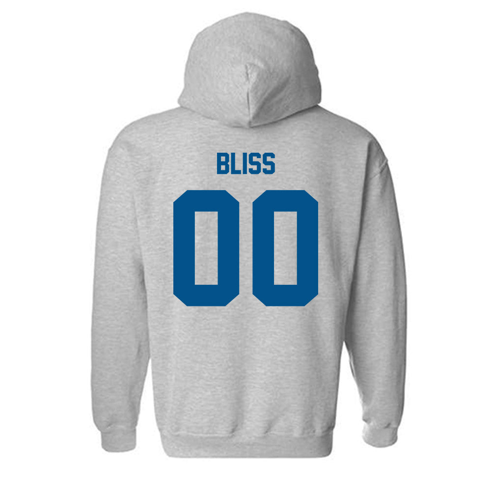 Delaware - NCAA Men's Basketball : Christian Bliss - Classic Fashion Shersey Hooded Sweatshirt-1