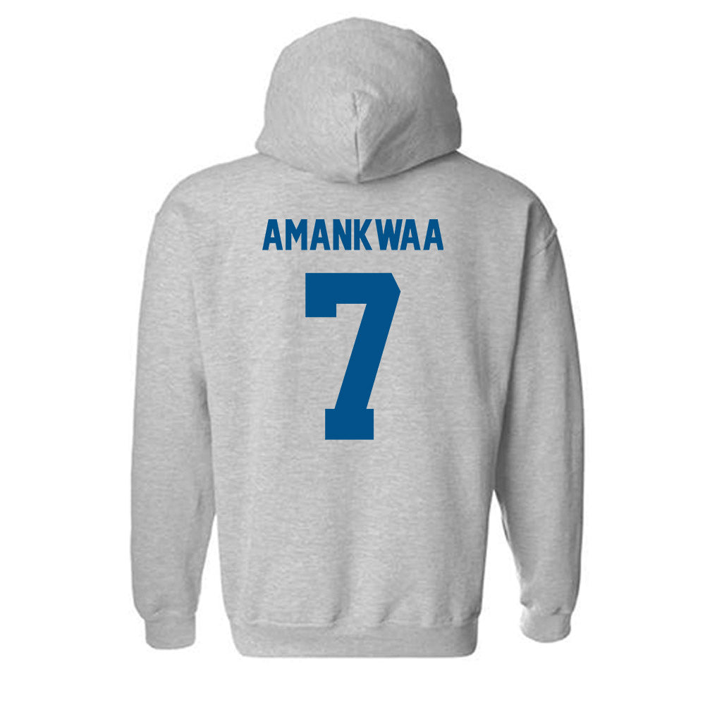 Delaware - NCAA Football : Thomas Amankwaa - Classic Fashion Shersey Hooded Sweatshirt-1