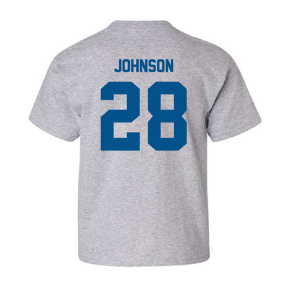 Delaware - NCAA Men's Soccer : Mikey Johnson - Classic Fashion Shersey Youth T-Shirt-1