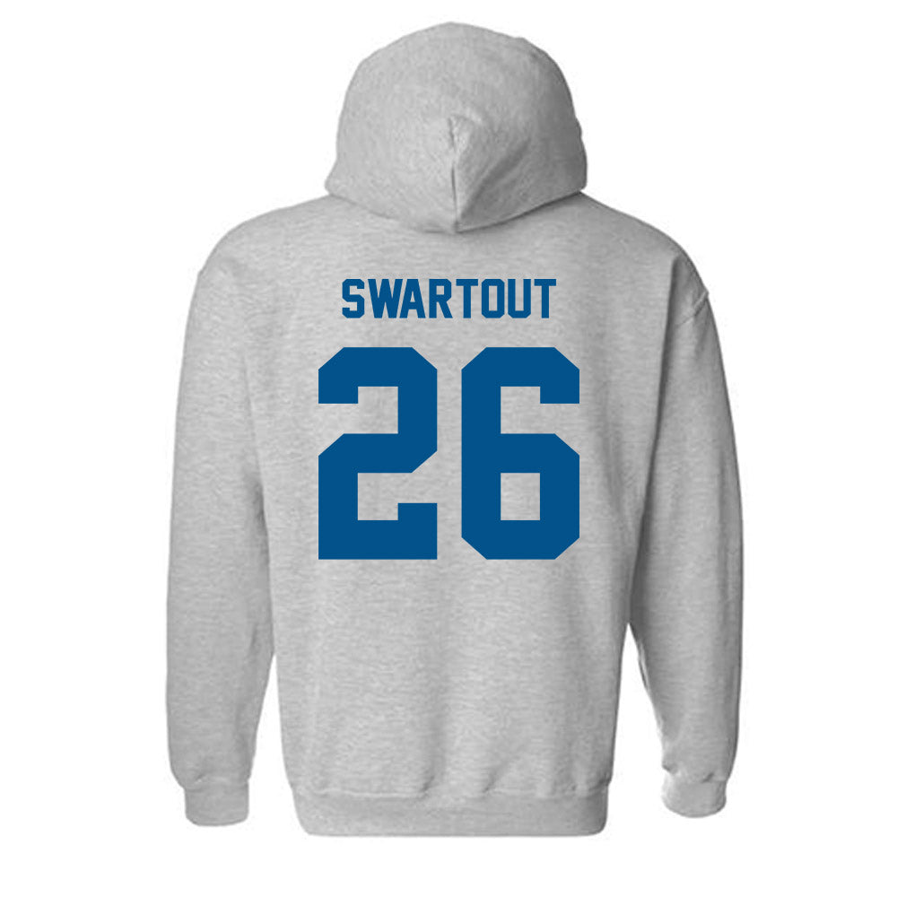 Delaware - NCAA Women's Lacrosse : Alison Swartout - Classic Fashion Shersey Hooded Sweatshirt-1