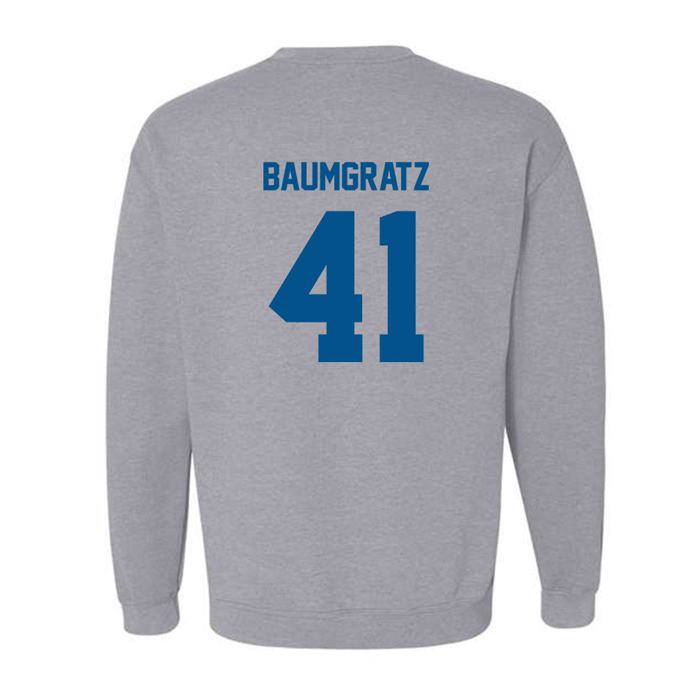 Delaware - NCAA Women's Lacrosse : Molly Baumgratz - Classic Fashion Shersey Crewneck Sweatshirt-1