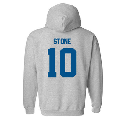 Delaware - NCAA Women's Basketball : Elle Stone - Classic Fashion Shersey Hooded Sweatshirt-1