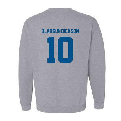 Delaware - NCAA Women's Soccer : Adiat Olaogun-Dickson - Classic Fashion Shersey Crewneck Sweatshirt-1