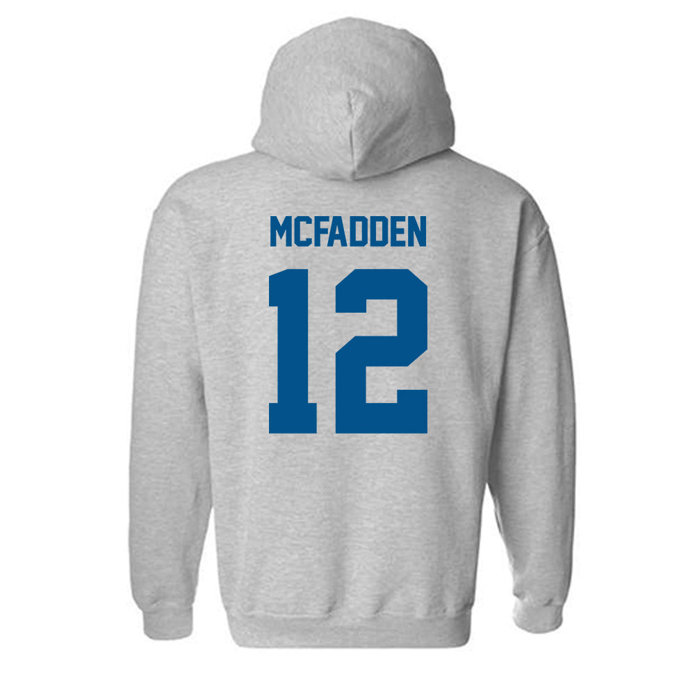 Delaware - NCAA Men's Basketball : Alex McFadden - Classic Fashion Shersey Hooded Sweatshirt
