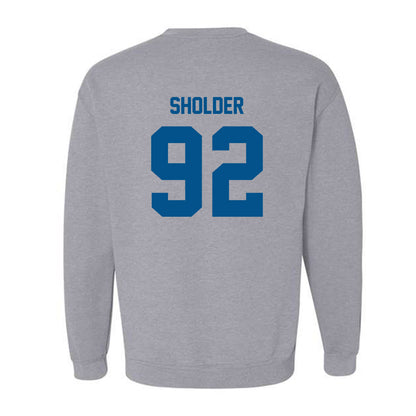 Delaware - NCAA Football : Skyler Sholder - Classic Fashion Shersey Crewneck Sweatshirt