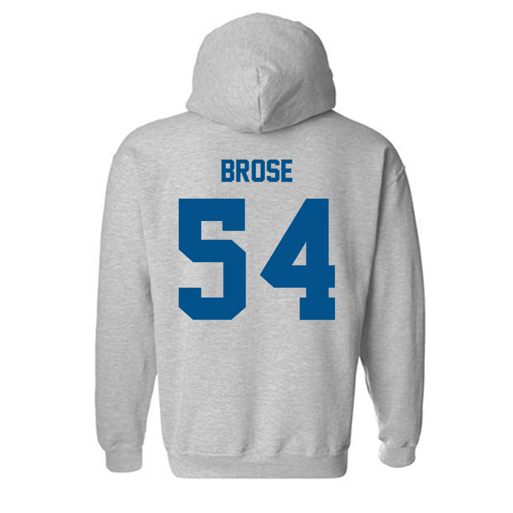 Delaware - NCAA Football : Fintan Brose - Classic Fashion Shersey Hooded Sweatshirt