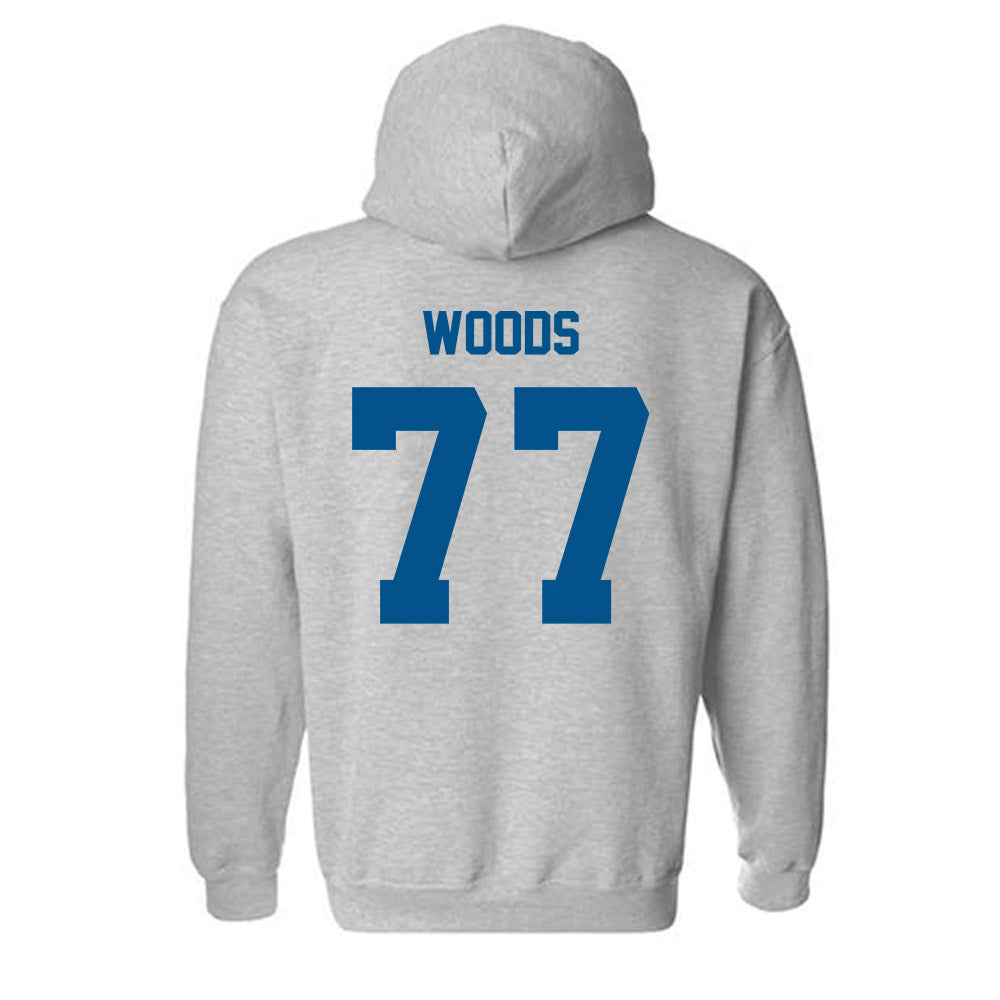 Delaware - NCAA Softball : Claire Woods - Classic Fashion Shersey Hooded Sweatshirt-1