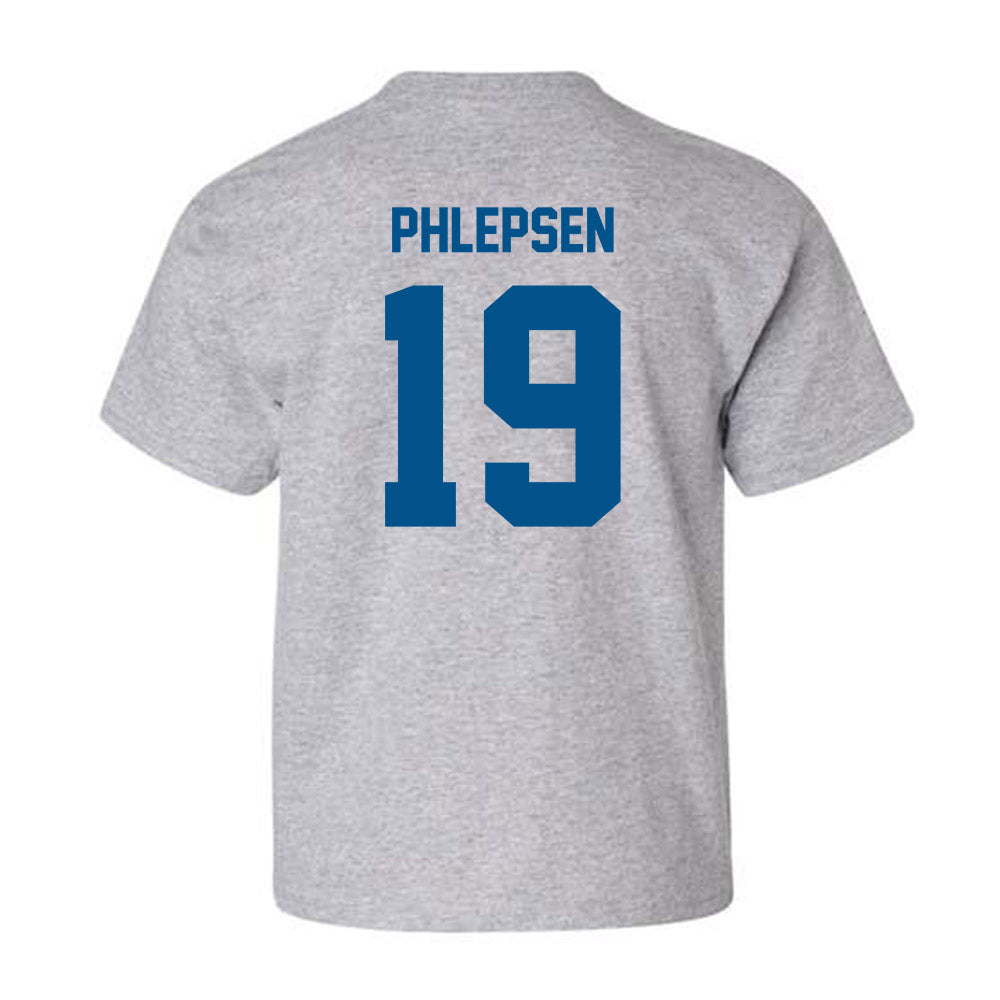 Delaware - NCAA Men's Soccer : Florian Phlepsen - Youth T-Shirt
