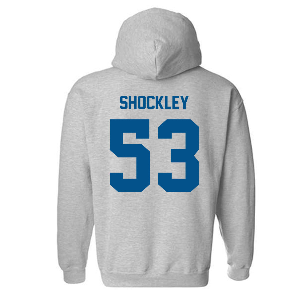 Delaware - NCAA Football : Carson Shockley - Classic Fashion Shersey Hooded Sweatshirt-1