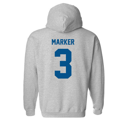 Delaware - NCAA Football : Zach Marker - Classic Fashion Shersey Hooded Sweatshirt-1