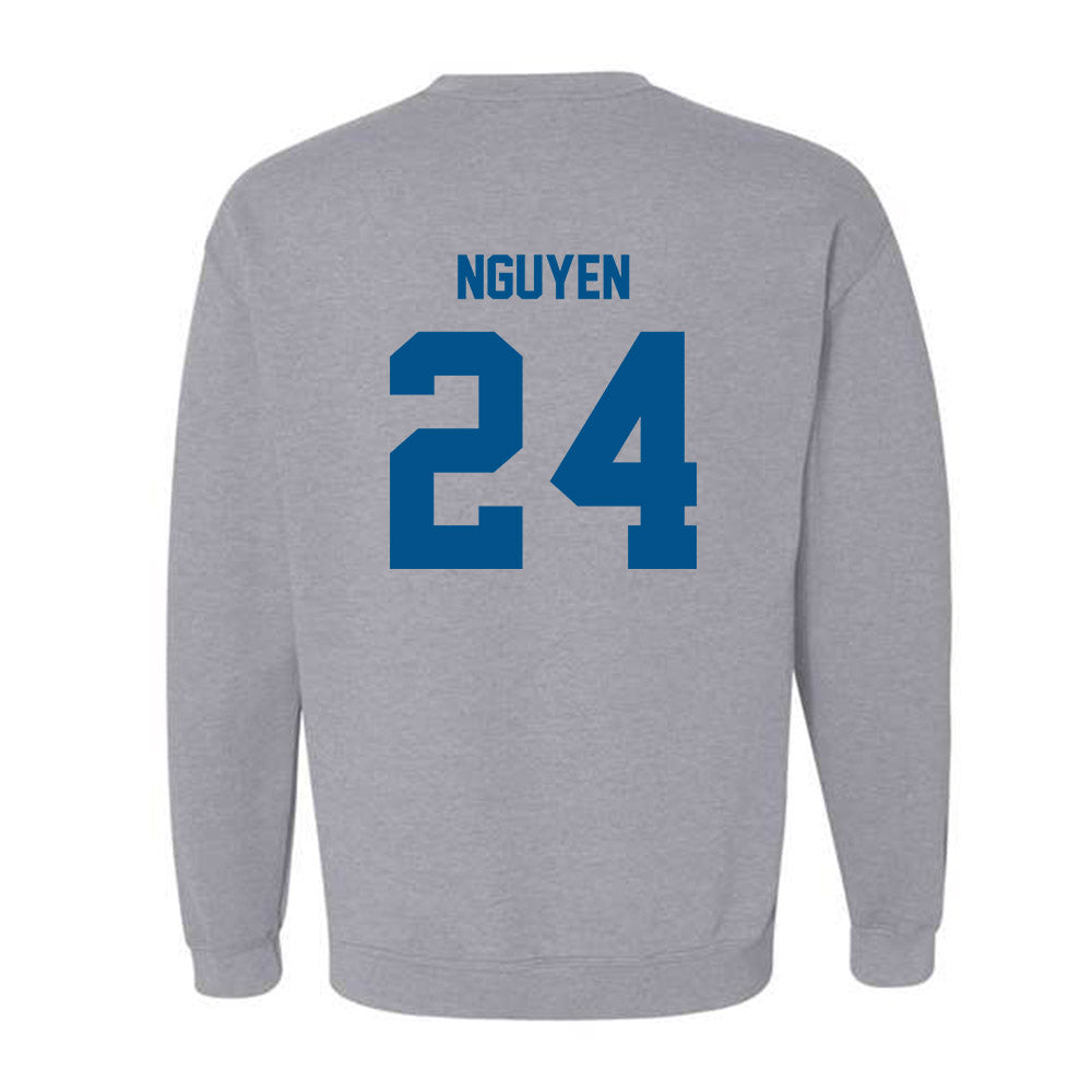 Delaware - NCAA Women's Volleyball : Cadence Nguyen - Classic Fashion Shersey Crewneck Sweatshirt-1