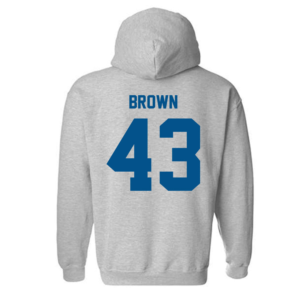 Delaware - NCAA Football : Luke Brown - Classic Fashion Shersey Hooded Sweatshirt