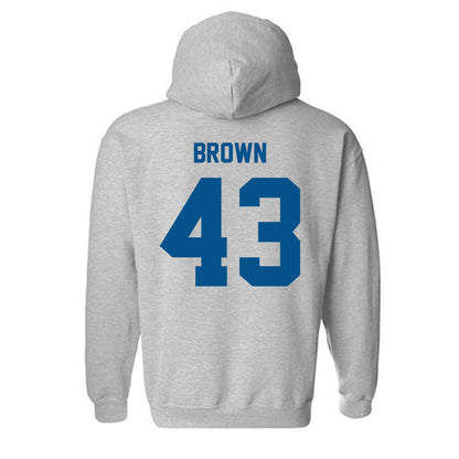 Delaware - NCAA Football : Luke Brown - Classic Fashion Shersey Hooded Sweatshirt
