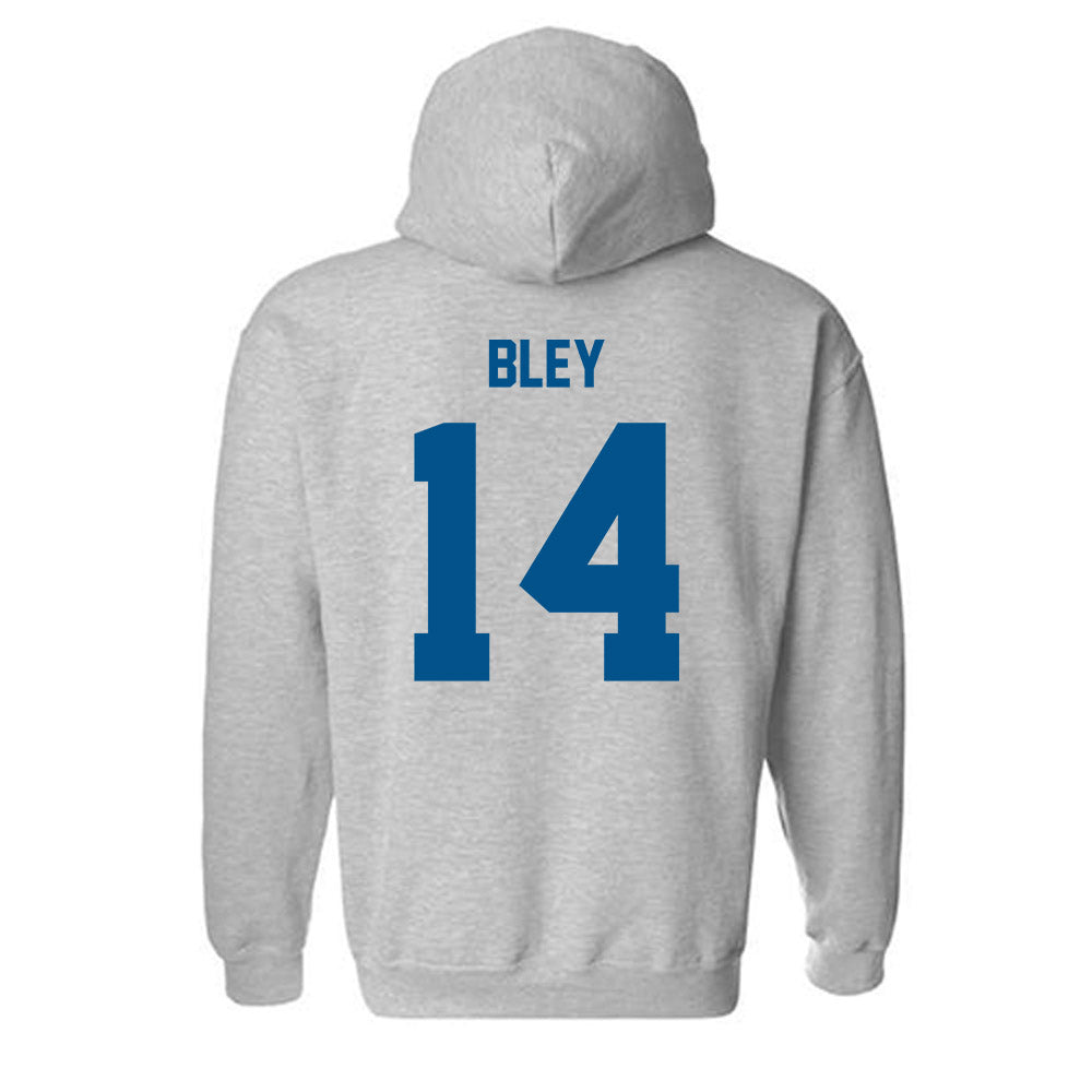 Delaware - NCAA Women's Soccer : Olivia Bley - Classic Fashion Shersey Hooded Sweatshirt-1