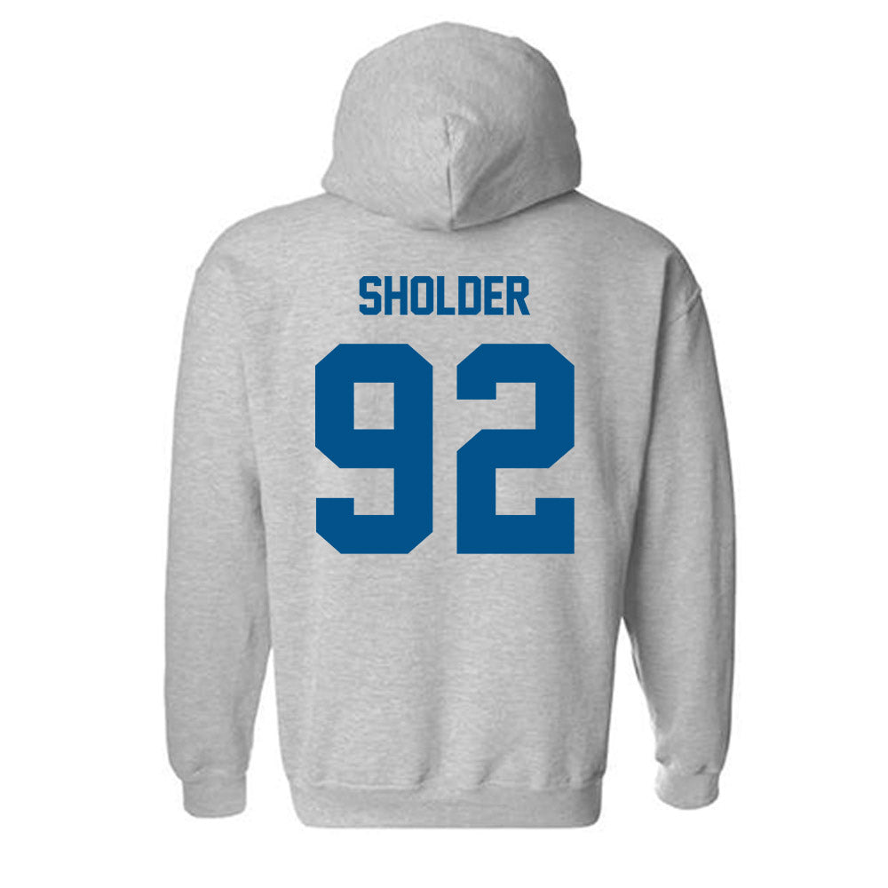 Delaware - NCAA Football : Sky Sholder - Classic Fashion Shersey Hooded Sweatshirt
