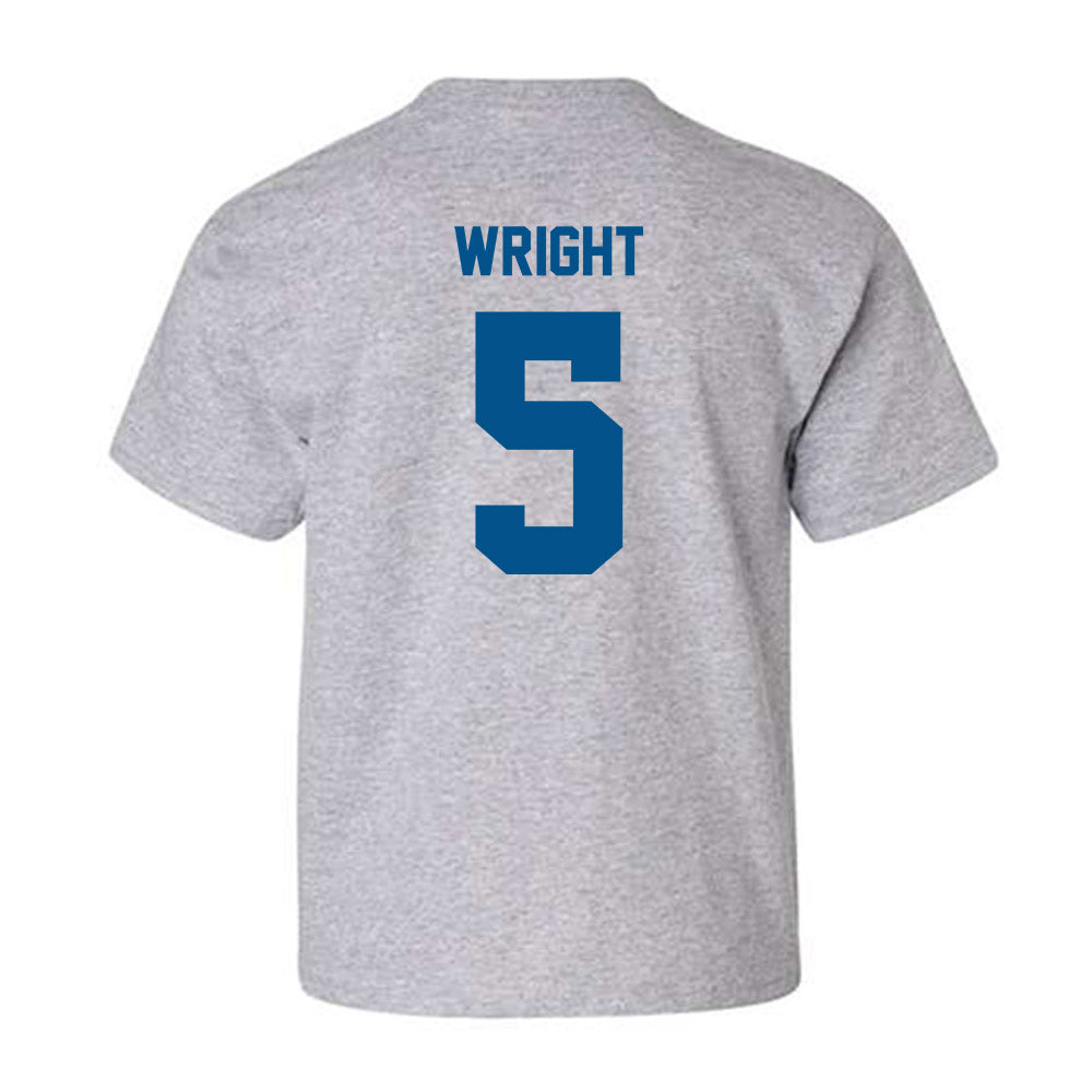 Delaware - NCAA Football : Kion Wright - Classic Fashion Shersey Youth T-Shirt-1