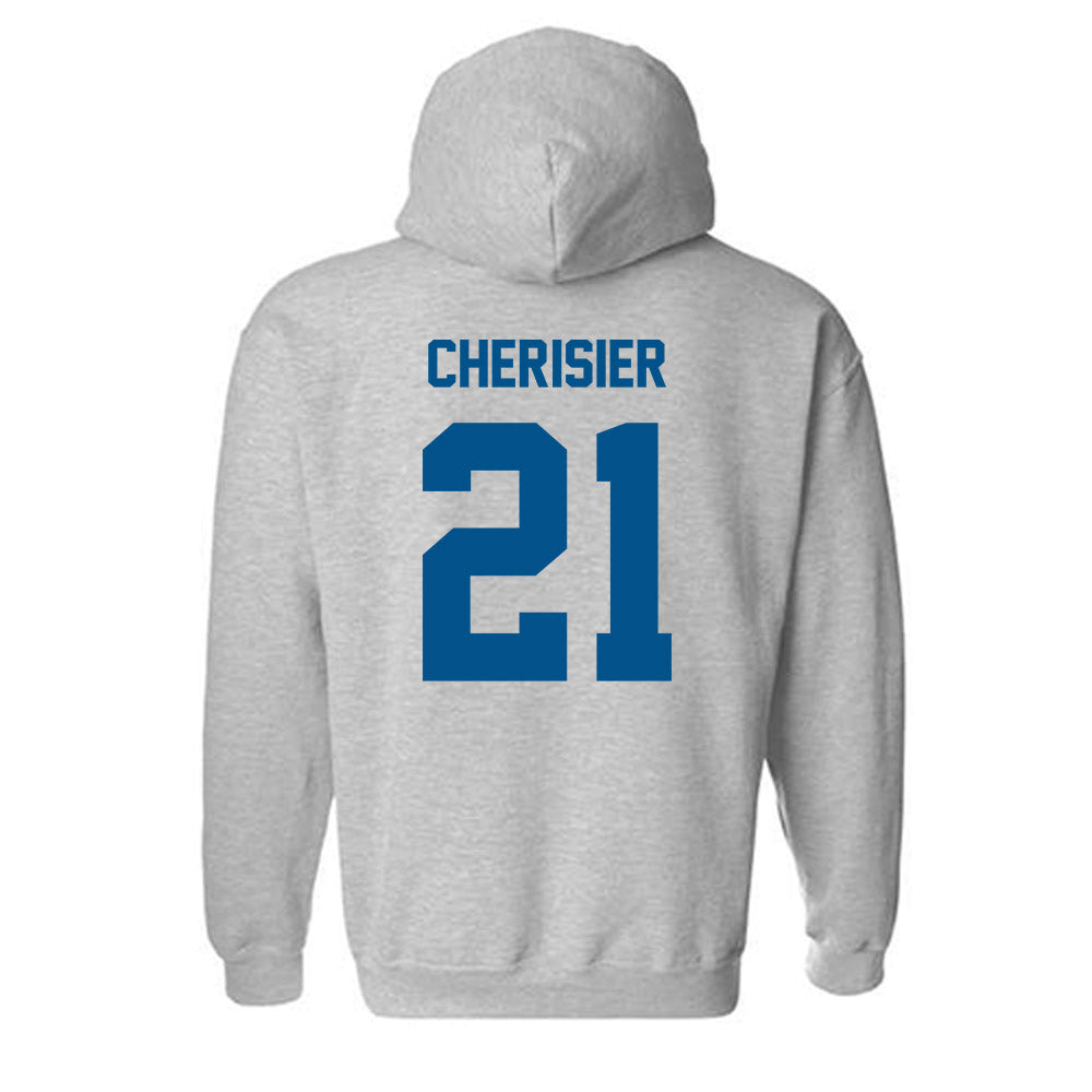 Delaware - NCAA Women's Basketball : Ande'a Cherisier - Classic Fashion Shersey Hooded Sweatshirt