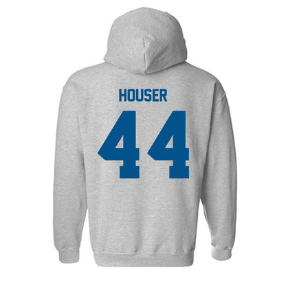 Delaware - NCAA Men's Basketball : Tyler Houser - Classic Fashion Shersey Hooded Sweatshirt