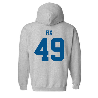 Delaware - NCAA Men's Lacrosse : Franky Fix - Classic Fashion Shersey Hooded Sweatshirt-1