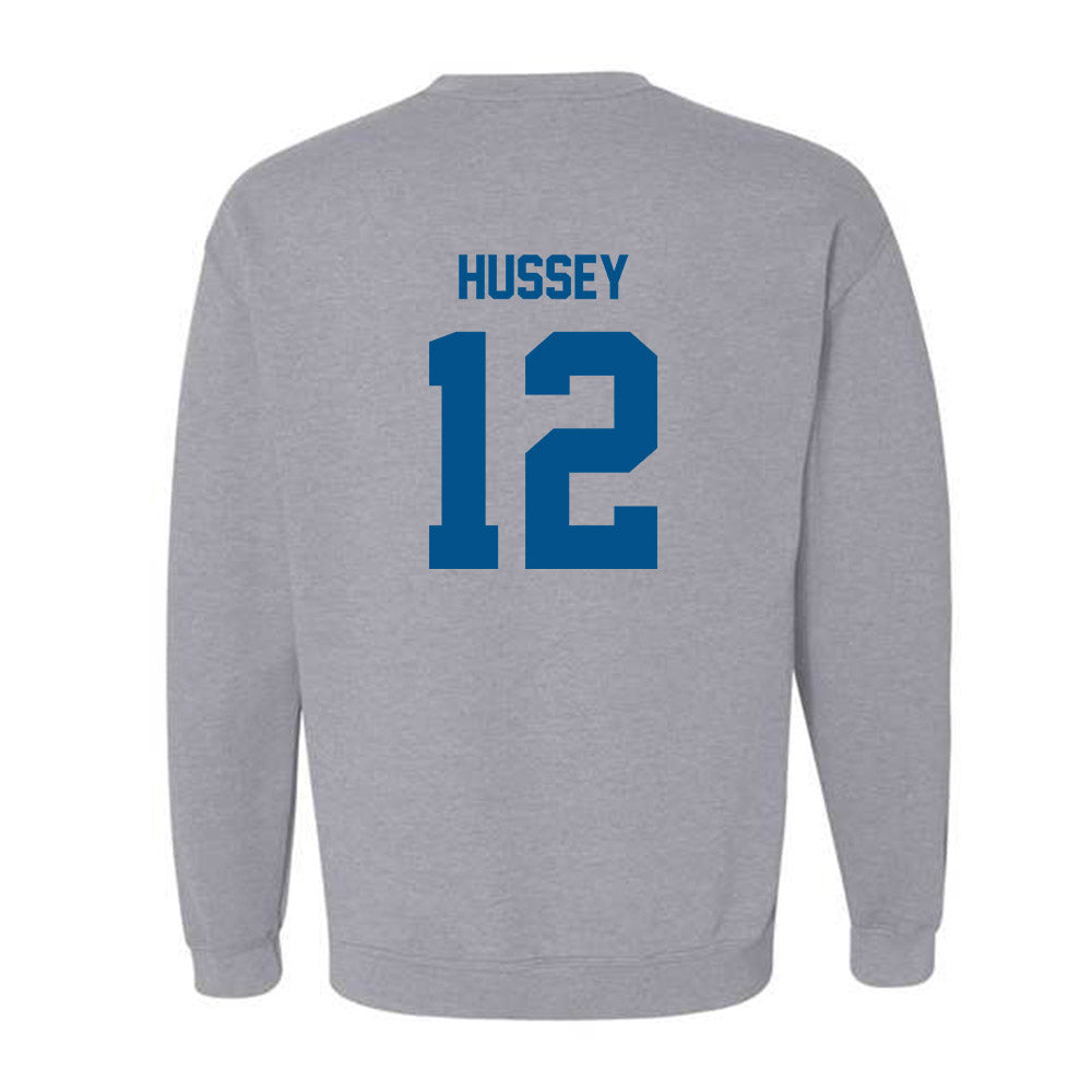 Delaware - NCAA Women's Lacrosse : Erin Hussey - Classic Fashion Shersey Crewneck Sweatshirt-1
