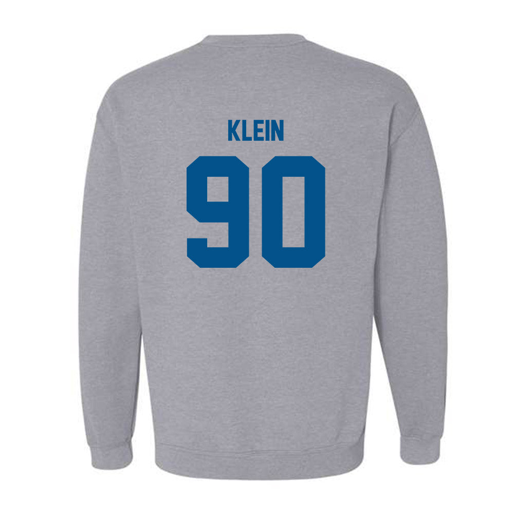 Delaware - NCAA Football : Logan Klein - Classic Fashion Shersey Crewneck Sweatshirt-1