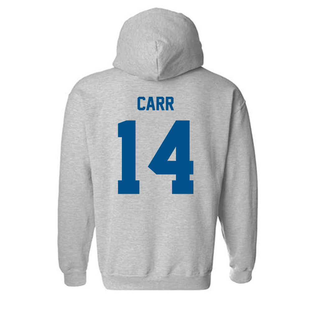 Delaware - NCAA Baseball : Harry Carr - Classic Fashion Shersey Hooded Sweatshirt-1