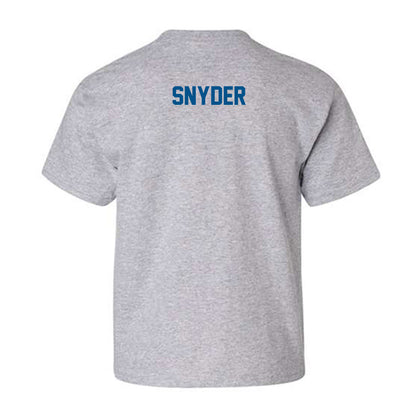 Delaware - NCAA Men's Swimming & Diving : Kade Snyder - Classic Fashion Shersey Youth T-Shirt-1