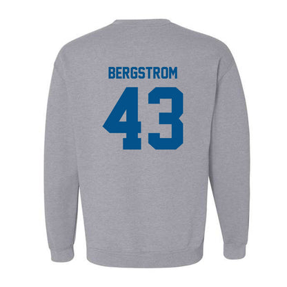 Delaware - NCAA Men's Lacrosse : Wells Bergstrom - Classic Fashion Shersey Crewneck Sweatshirt-1