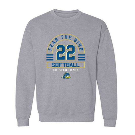 Delaware - NCAA Softball : Kristen Luzon - Crewneck Sweatshirt Classic Fashion Shersey