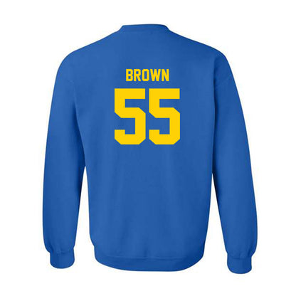 Delaware - NCAA Men's Basketball : Jameel Brown - Classic Shersey Crewneck Sweatshirt-1