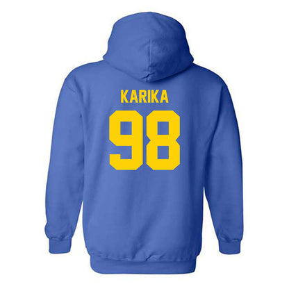 Delaware - NCAA Football : Nicholas Karika - Classic Shersey Hooded Sweatshirt-1