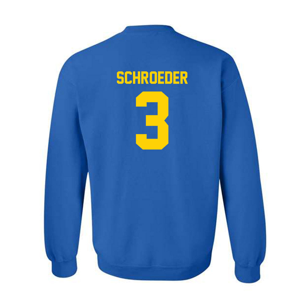 Delaware - NCAA Men's Soccer : Jan Schroeder - Classic Shersey Crewneck Sweatshirt