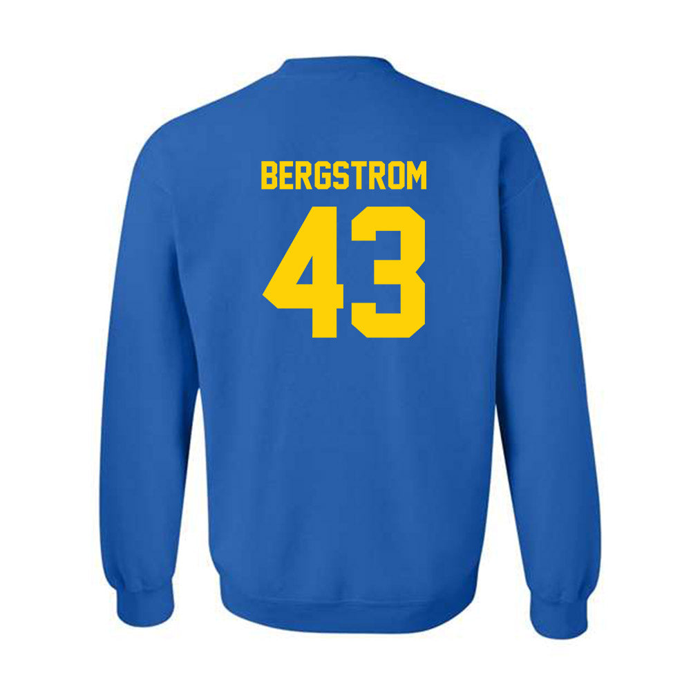 Delaware - NCAA Men's Lacrosse : Wells Bergstrom - Classic Shersey Crewneck Sweatshirt-1