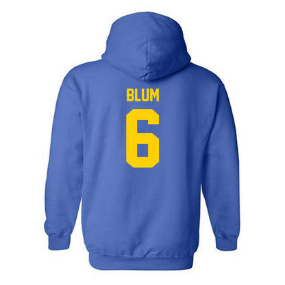 Delaware - NCAA Ice Hockey : Kacey Blum - Classic Shersey Hooded Sweatshirt-1