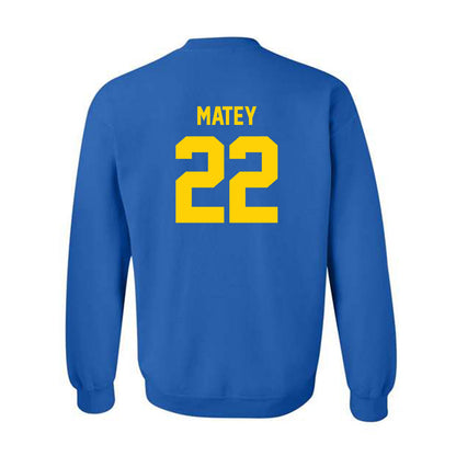 Delaware - NCAA Women's Lacrosse : Mary Matey - Classic Shersey Crewneck Sweatshirt-1